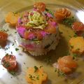 marilin36's cooksnap of when they made 可愛く飾って♪ケーキ型で作るちらし寿司.
