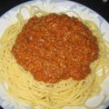 なこぴろ's cooksnap of when they made 懐かしのミートソース♪スパゲッティ.