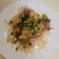 なめこおろし's cooksnap of when they made レンジで簡単♪もやしと豚バラのポン酢かけ.