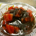 Satoco❋'s cooksnap of when they made トマトともずく酢のゆず果汁和え.