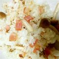 ごんごろう's cooksnap of when they made きのことベーコンのペペロンライス.
