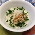 亜久里's cooksnap of when they made 新たまねぎと大根のポン酢サラダ.