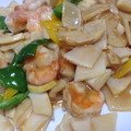 鹿児島県太郎's cooksnap of when they made えびとたけのこの春中華炒め.