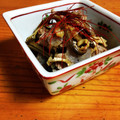 CZKO's cooksnap of when they made 豚とわらびの生姜炒め.