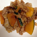 yumama215's cooksnap of when they made 簡単！かぼちゃと豚肉の甘辛炒め.