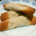なかたんた's cooksnap of when they made 春巻きの皮でおつまみ♪えび＆チーズ✿.