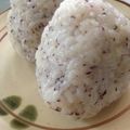 まｋｏ's cooksnap of when they made ゆかり＆ラー油おにぎり.