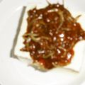 toshiebaba's cooksnap of when they made 甘味噌ジャコの温奴.