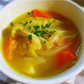 tanasa's cooksnap of when they made 春キャベツのスープカレー.