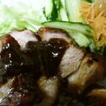 anreomama's cooksnap of when they made レンジで簡単☆和風焼き豚.
