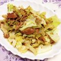 おきえみ's cooksnap of when they made 春キャベツと味付ツナ缶の炒め物.