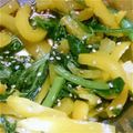 ちーこだ's cooksnap of when they made 水菜とパプリカのさっぱり胡麻和え♪.