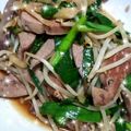 はにーくろーばー's cooksnap of when they made レバにら炒め.