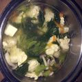グレーアイ's cooksnap of when they made ☆具だくさん☆ほうれん草と鶏団子のスープ.
