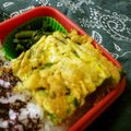 katze☆'s cooksnap of when they made 青菜入り卵焼き（お弁当に）.