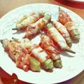 junyaaan's cooksnap of when they made オクラの肉巻き☆塩麹照り焼き.