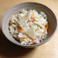 dihe's cooksnap of when they made 里芋の炊き込みごはん.