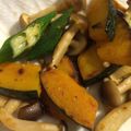 よーやん！'s cooksnap of when they made つまみ　かぼちゃとシメジのバター炒め！.