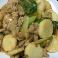 うなちゃん！'s cooksnap of when they made 山芋と豚肉のニンニク炒め.