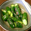みぃっこん's cooksnap of when they made 夏の白だし梅きゅうり！.