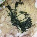 hamanny's cooksnap of when they made 絶品♥ツナ&納豆の玉葱パスタ♥.