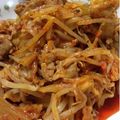 sourcil's cooksnap of when they made ご飯おかわり！豚キムチ.
