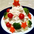 ラピナス's cooksnap of when they made ★☆クリスマスツリーのポテサラ☆★.