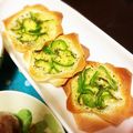 ピラマコ's cooksnap of when they made シュウマイの皮のチーズトースト.