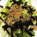 ちむチャン's cooksnap of when they made レタスと海苔のサラダ　カリカリじゃこのせ.