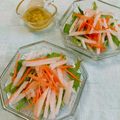 ﾁｲﾁｬﾝﾏﾏ's cooksnap of when they made 梨のシャキシャキサラダ.