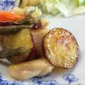 hymnus_21's cooksnap of when they made さつまいもといんげん豆と鶏肉の甘酢炒め.