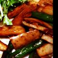 うほーう's cooksnap of when they made アスパラと長芋の炒め物.