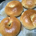 Maria☆☆'s cooksnap of when they made 簡単♪シンプルチーズベーグル.