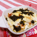 赤い電話's cooksnap of when they made 厚揚げのとろろキムチーズ焼き.