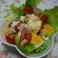 nyajitti's cooksnap of when they made おうちにある材料で☆シーザーサラダ.