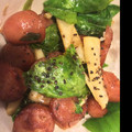 eses86's cooksnap of when they made かぶとウインナーのバター醤油炒め.