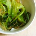 あさここなっつ's cooksnap of when they made ゴロっとチンゲン菜の中華炒め.