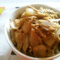 naokinawa's cooksnap of when they made 卵のっけ！我が家の牛ごぼうご飯☆.