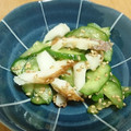 こずチャン's cooksnap of when they made 簡単　胡瓜とちくわの和え物.
