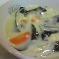 なつきばぁば's cooksnap of when they made ワカメと卵の豆乳スープ.