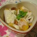 gakky's cooksnap of when they made ✿こかぶと柿のサラダ✿.