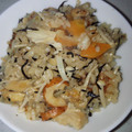 ☆佳恵☆'s cooksnap of when they made めんつゆで♪ひじきの炊き込みご飯.
