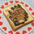秘密のゆり's cooksnap of when they made おやつに♪チョコシュガートースト.