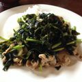 メスひでよし's cooksnap of when they made 豚肉と小松菜とわかめの炒め物.