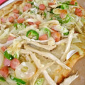 わたるんママ's cooksnap of when they made 簡単!! ねぎとエリンギの和風ピザ.