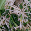 れいこ0514's cooksnap of when they made もやしとニラのごまおひたし.