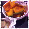 ぐうたらBBA's cooksnap of when they made うちのかぼちゃの煮物.