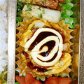 ベクラブ's cooksnap of when they made 【お弁当】お好み焼風卵焼き.