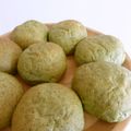 そらてんママ's cooksnap of when they made 春の香り☆蓬のプチあんぱん♪.