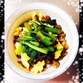 K0A9O0R8U♪'s cooksnap of when they made たっぷり野菜の♪豚そぼろごはん.